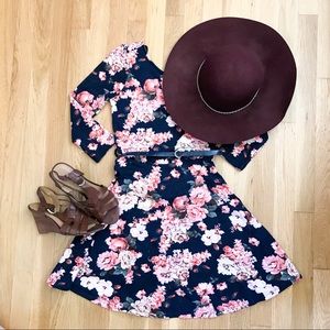 ✨ Floral Skater Dress ✨